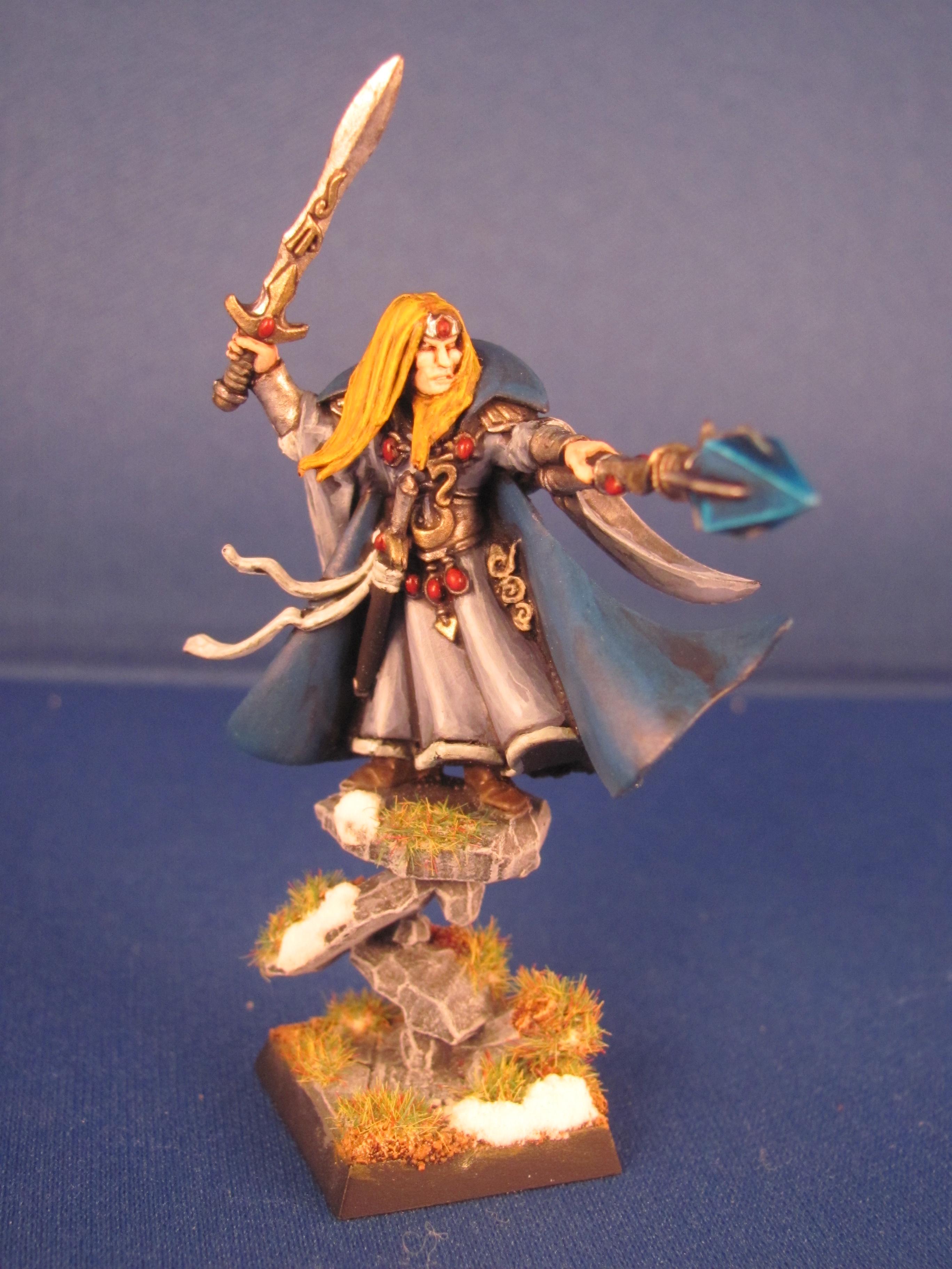 High Elf mage work in progress High Elf mage work in progress